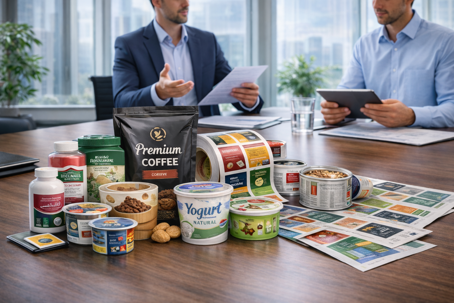 Professional team collaboration